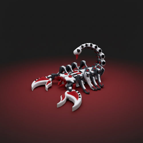 Cyber Robot Scorpion – Articulated 3D Printed Toy