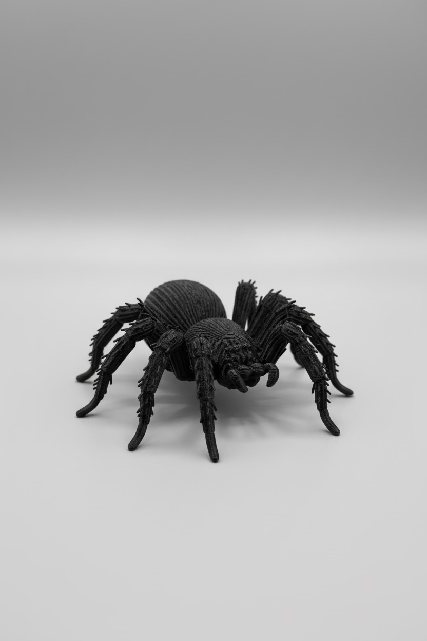 Tarantula Spider Statue – 3D Printed Halloween Sculpture