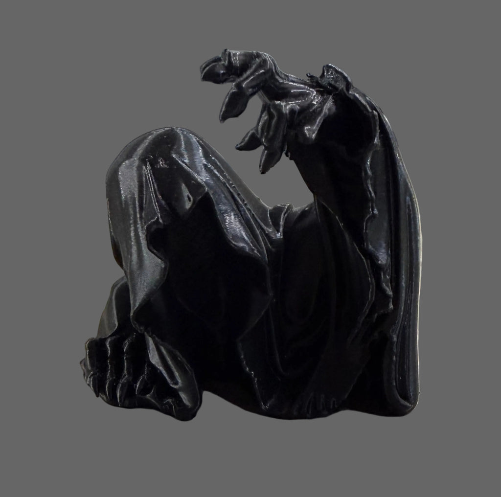 Scary Ghost Statue – 3D Printed Halloween Sculpture