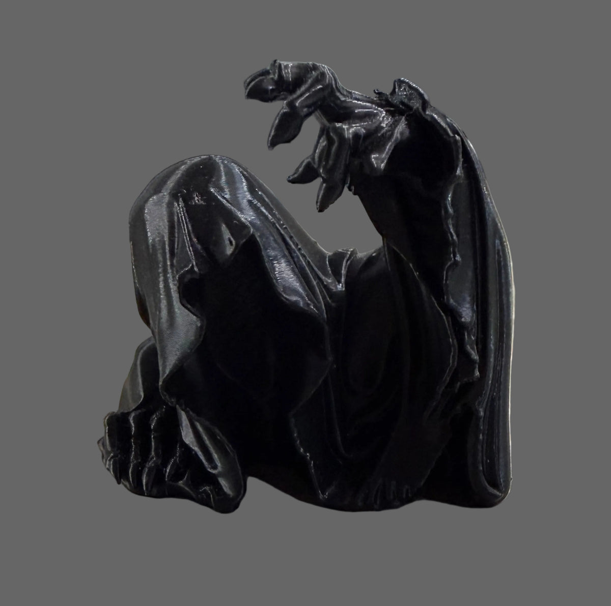 Scary Ghost Statue – 3D Printed Halloween Sculpture