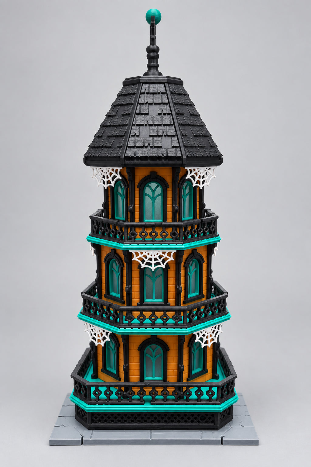 Lighted Haunted House – 3D Printed Halloween Decor