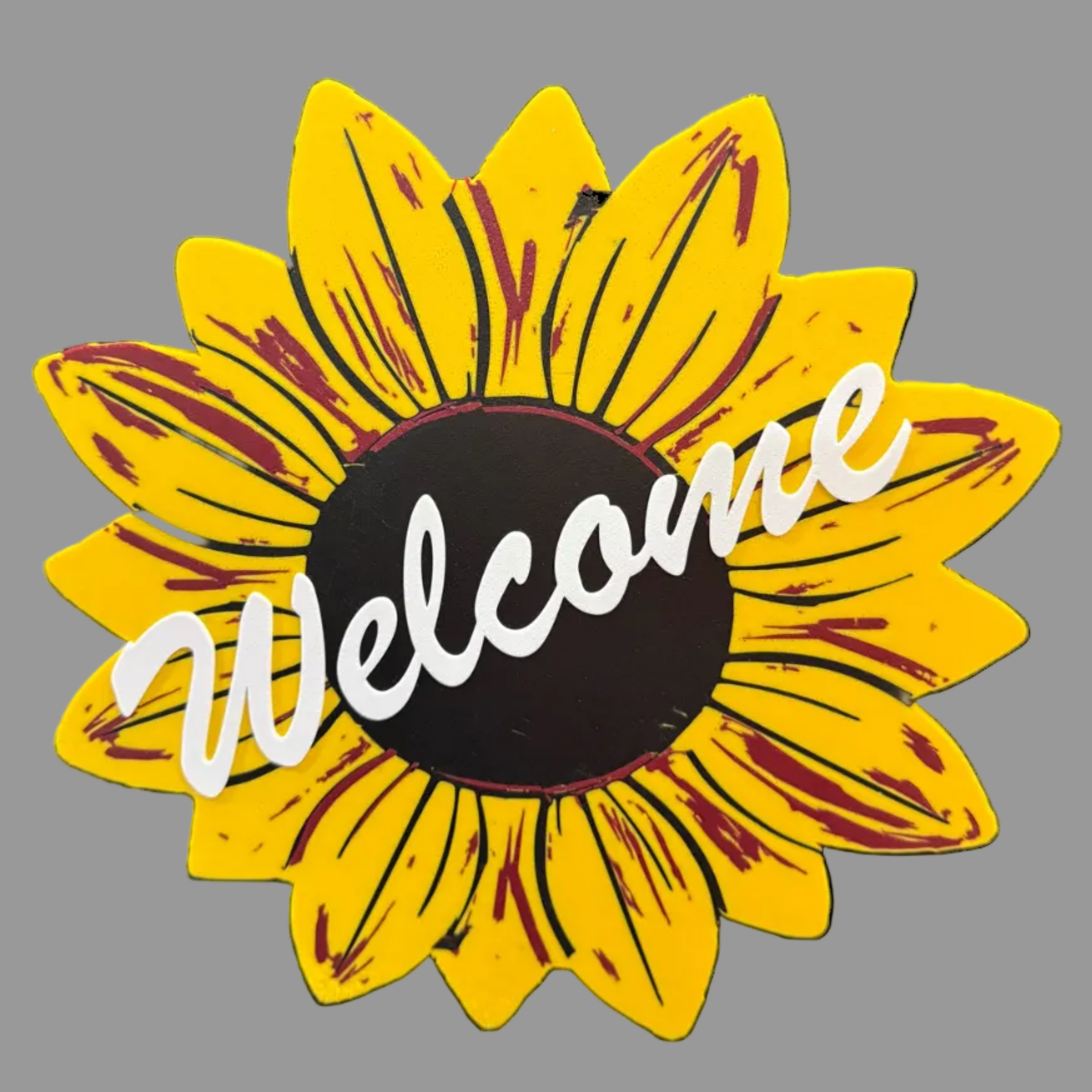Sunflower "Welcome" Sign 🌻 — 12"