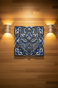 Wolf Mandala Layered Wall Art – 3D Printed Home Décor